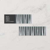 クイックシルバー01 スキニー名刺 (正面/裏面)