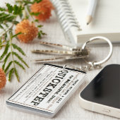 クイックステップクリッパー帆船1859 キーホルダー (正面右)