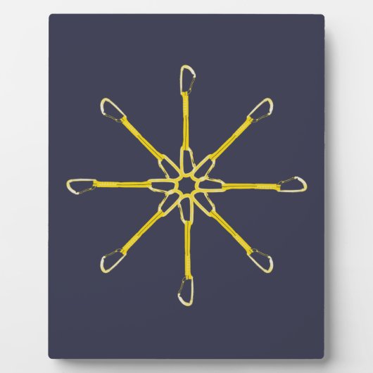 クイックドロー花 フォトプラーク (正面)