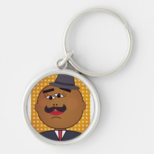 クイックドロー メタル キーチェーン (正面)