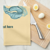 クイック描画登山ハーネスのロック キッチンタオル (四つ折り)