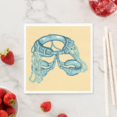 クイック描画登山ハーネスのロック スタンダードランチョンナプキン (インサイチュ)