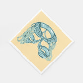 クイック描画登山ハーネスのロック スタンダードランチョンナプキン (角)