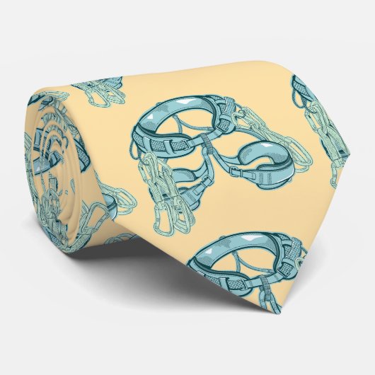 クイック描画登山ハーネスのロック ネクタイ (ロール)