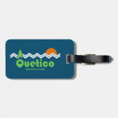 クイティコプロディショナルパークレトロ ラゲッジタグ (裏面横)