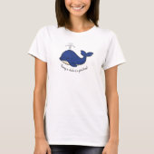 クイニアート くじら Tシャツ (正面)