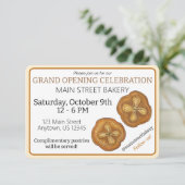 クイニーアマン パン フランス菓子店 グランドオープンのお知らせ 招待状 (スタンド正面)