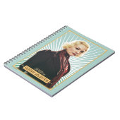 クイニーゴールドスタインキャラクターグラフィック ノートブック (左側)