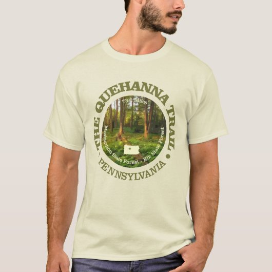 クイハンナトレイル(rd) tシャツ (正面)