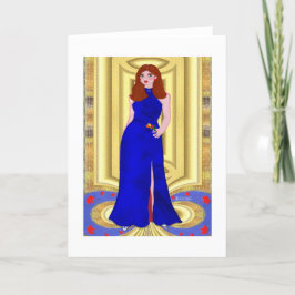 クイベッカースタイルリーマリークリエイティブデザイン カード