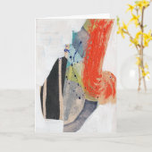 クイポップ・アートのルクI カード (黄色い花)