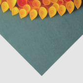 クイリングオレンジオータムツリーイラストレーションラージ 薄葉紙 (詳細)