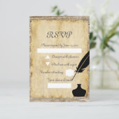 クイルとインクウェル 出欠カード (スタンド正面)