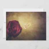 クイルとインクウェル 招待状 (裏面)