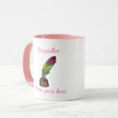 クイルとインクジャー マグカップ (正面左)