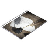 クイルとインク ノートブック (左側)