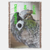 クイルの街 スローブランケット (正面縦)