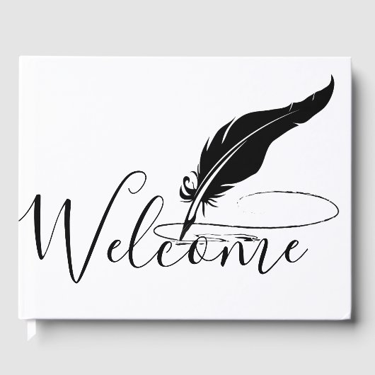 クイルカスタムペン ゲストブック (正面)