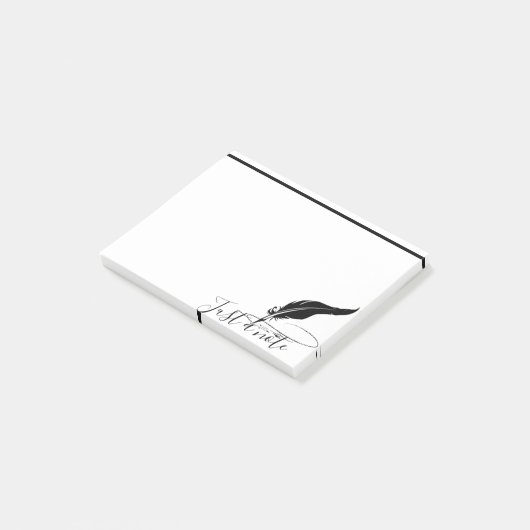 クイルカスタムペン ポストイット (アングル)