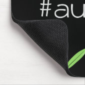 クイルペンおよび作家のhashtag マウスパッド (コーナー)