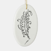 クイルペンのオーナメント セラミックオーナメント (右)