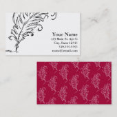 クイルペンの名刺 名刺 (正面/裏面)