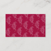 クイルペンの名刺 名刺 (裏面)