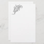 クイルペンの文房具 便箋 (正面/裏面)