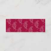 クイルペンの細い名刺 スキニー名刺 (裏面)