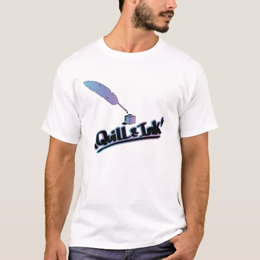 クイル及びインク Tシャツ (正面)
