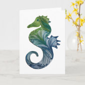 クイル式乗馬グリーティングカード カード (黄色い花)