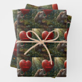 クイル・ユー・ビー・マイ・バレンタイン ラッピングペーパーシート (インサイチュ)