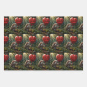 クイル・ユー・ビー・マイ・バレンタイン ラッピングペーパーシート (正面)