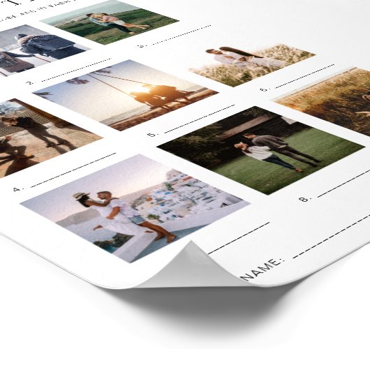 クインどこに彼らは休暇の写真ゲーム ポスター (角)