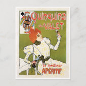クインキナデュバレルマイレルアペリティフ飲み物Ad ポストカード (正面)