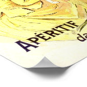 クインクィナドゥボンネットアペリティフヴィンテージフランスの広告 ポスター (角)