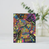 クインシーイリノイ歴史地区はがき ポストカード (スタンド正面)