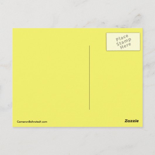 クインシーイリノイ歴史地区はがき ポストカード (裏面)