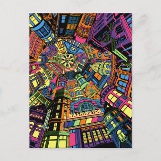 クインシーイリノイ歴史地区はがき ポストカード