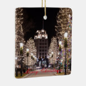 クインシークリスマスセラミックオーナメント セラミックオーナメント (右)