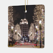 クインシークリスマスセラミックオーナメント セラミックオーナメント (左)