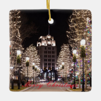 クインシークリスマスセラミックオーナメント セラミックオーナメント
