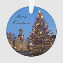 クインシーセンターのセラミックオーナメント