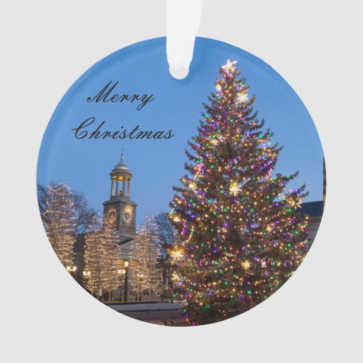クインシーセンターのセラミックオーナメント オーナメント (正面)