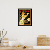 クインシーナマイカードアールヌーボーAd 16x20 ポスター (キッチン)