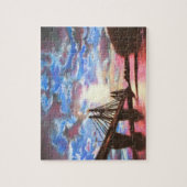 クインシーブリッジサンセットパズル ジグソーパズル (縦)