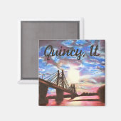 クインシーブリッジマグネット マグネット (正面/裏面)