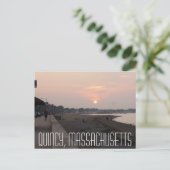 クインシーマサチューセッツ |写真家ブラッドヒネス ポストカード (スタンド正面)