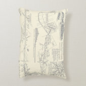 クインシーMAアクセント枕 アクセントクッション (裏面(縦))