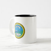 クインシーMAマグ ツートーンマグカップ (正面左)